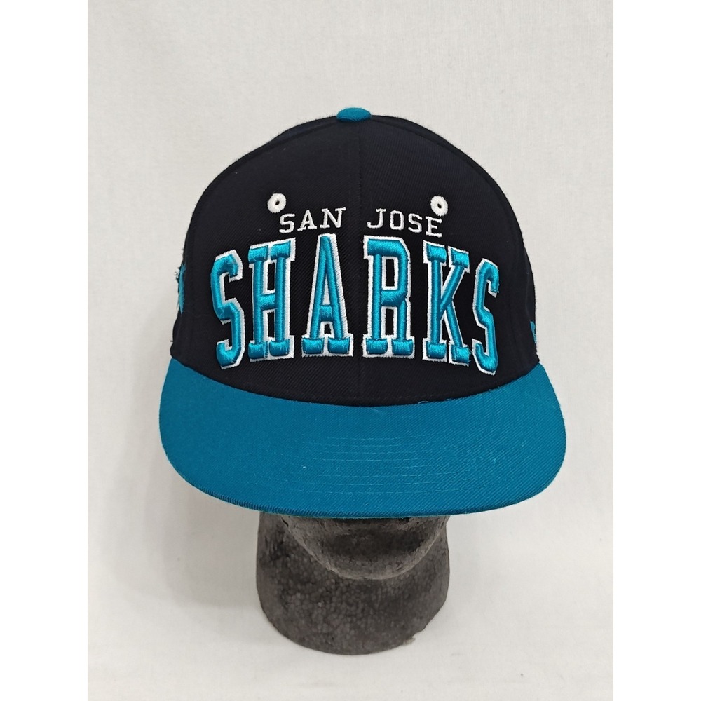 San Jose Sharks Snapback Vintage Hat Authentic Zephyr Original Snapback Cap NHL‎